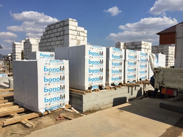 Газобетонные блоки Bonolit г. Малоярославец D600 B3,5 625х250х500